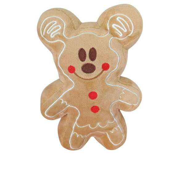 Mickey Minnie Mouse Gingerbread Man Doll Pillow Toy Christmas doll cushion  new - Picture 1 of 4